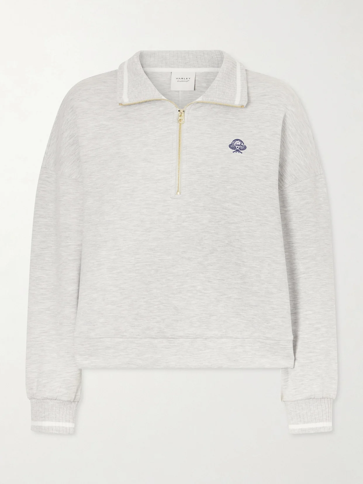 Bertie Stretch-jersey Half-zip Sweatshirt - 1
