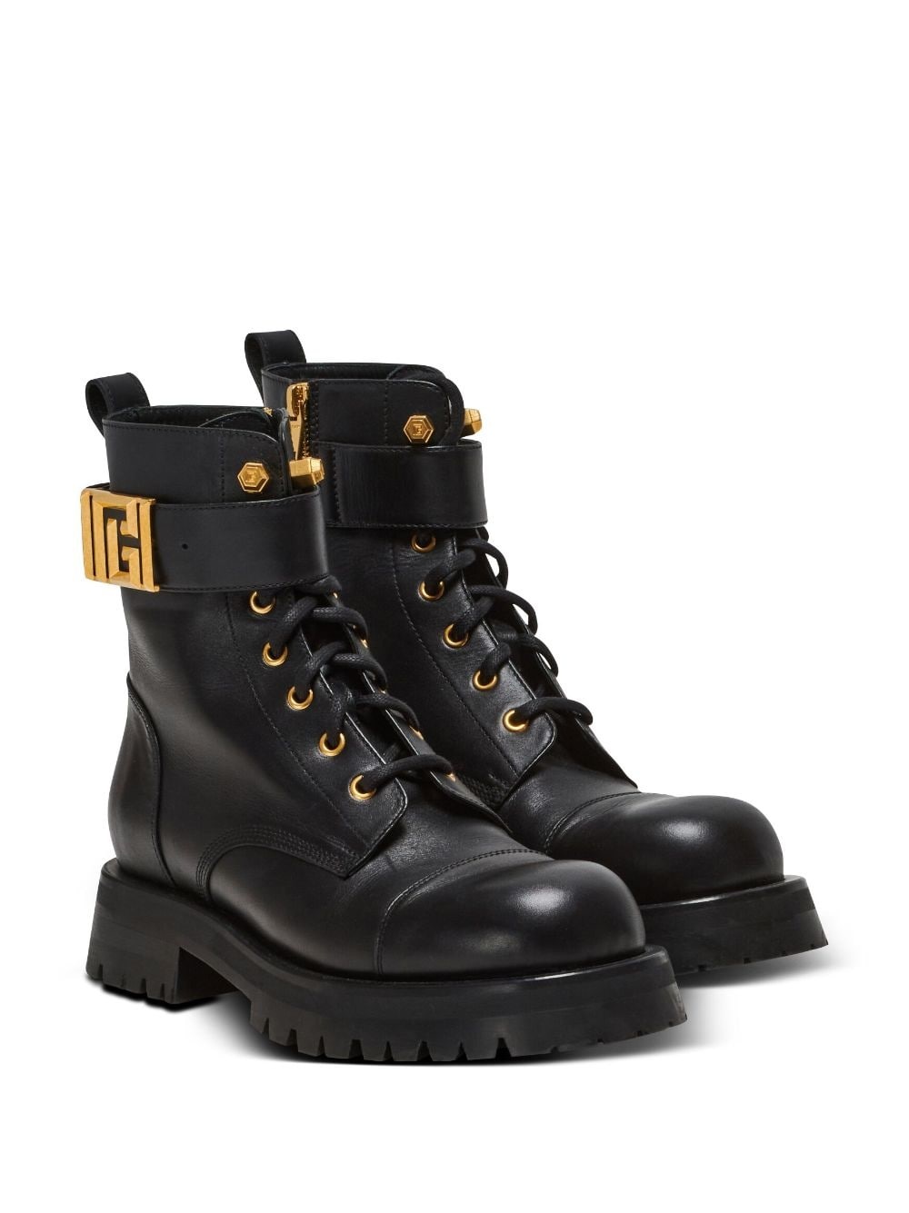 Romy lace-up leather boots - 2