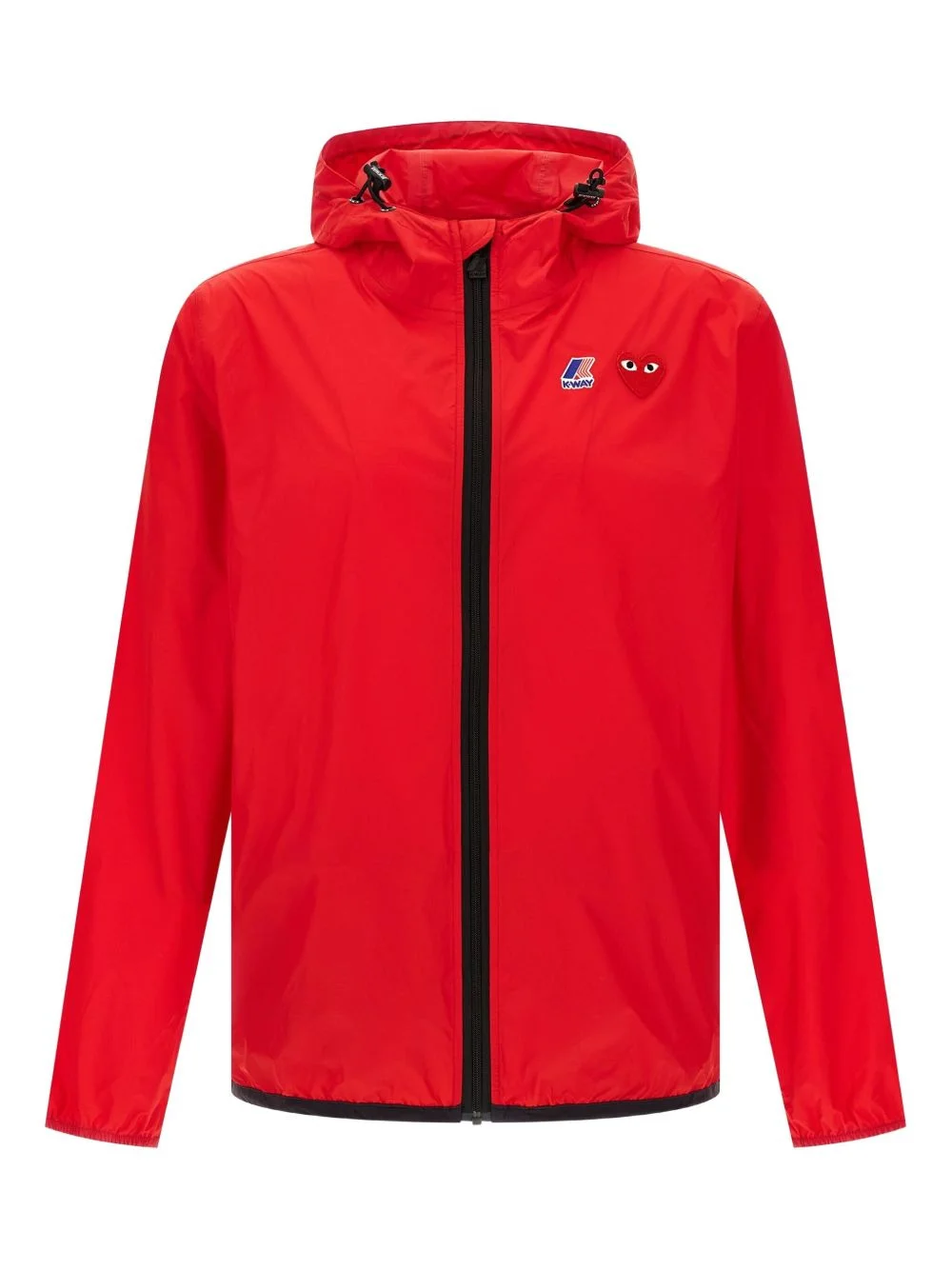 x K-Way heart-logo hooded jacket - 1