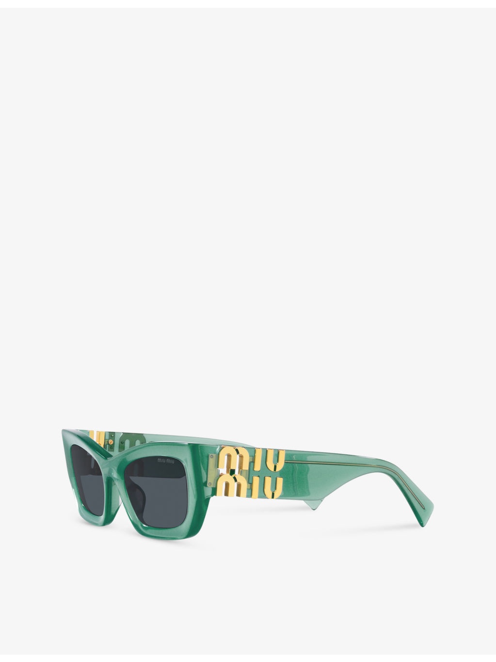 MU 09WS rectangle-frame acetate sunglasses - 3