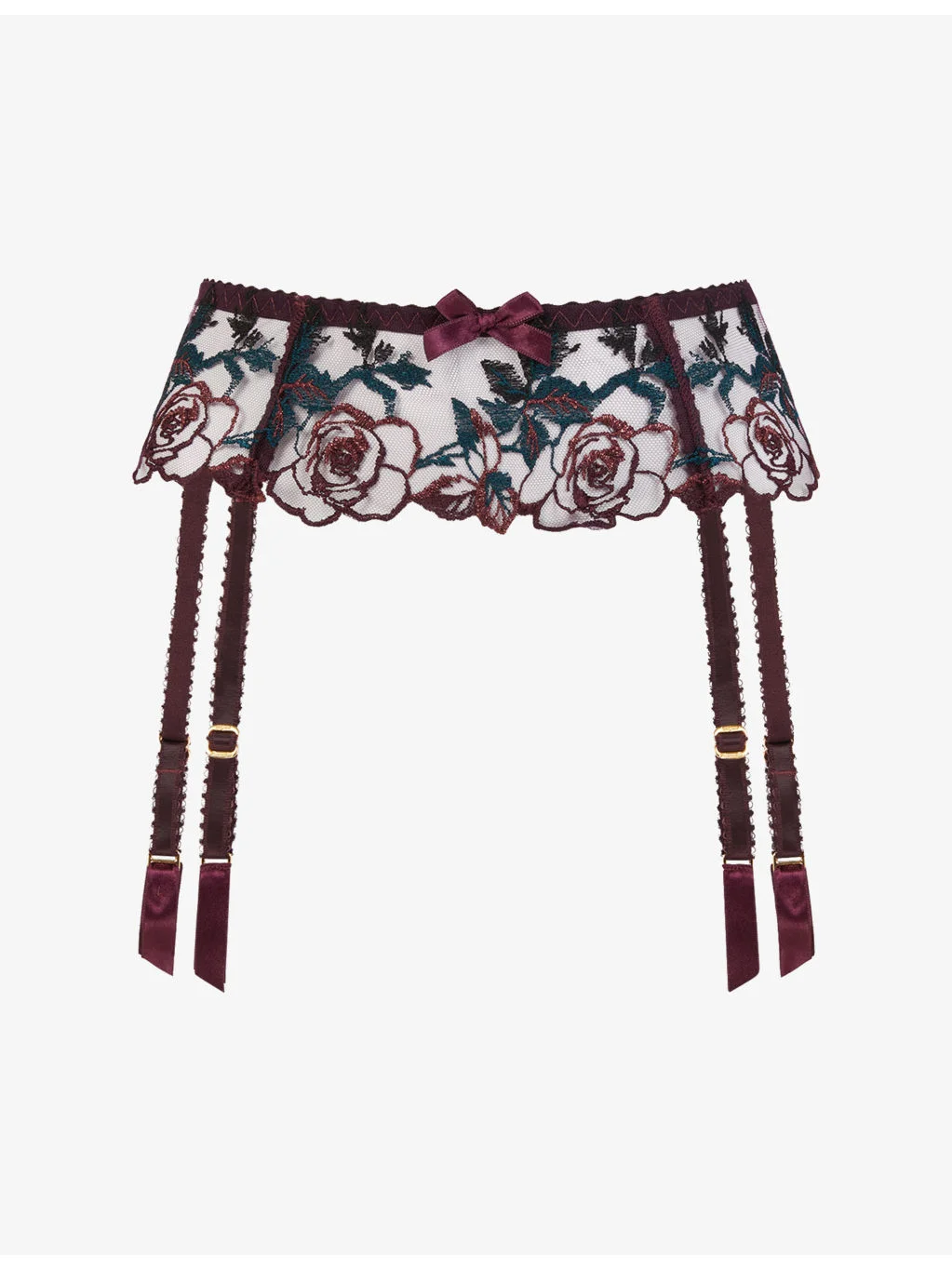 Callypso Floral Mesh Suspender - 1