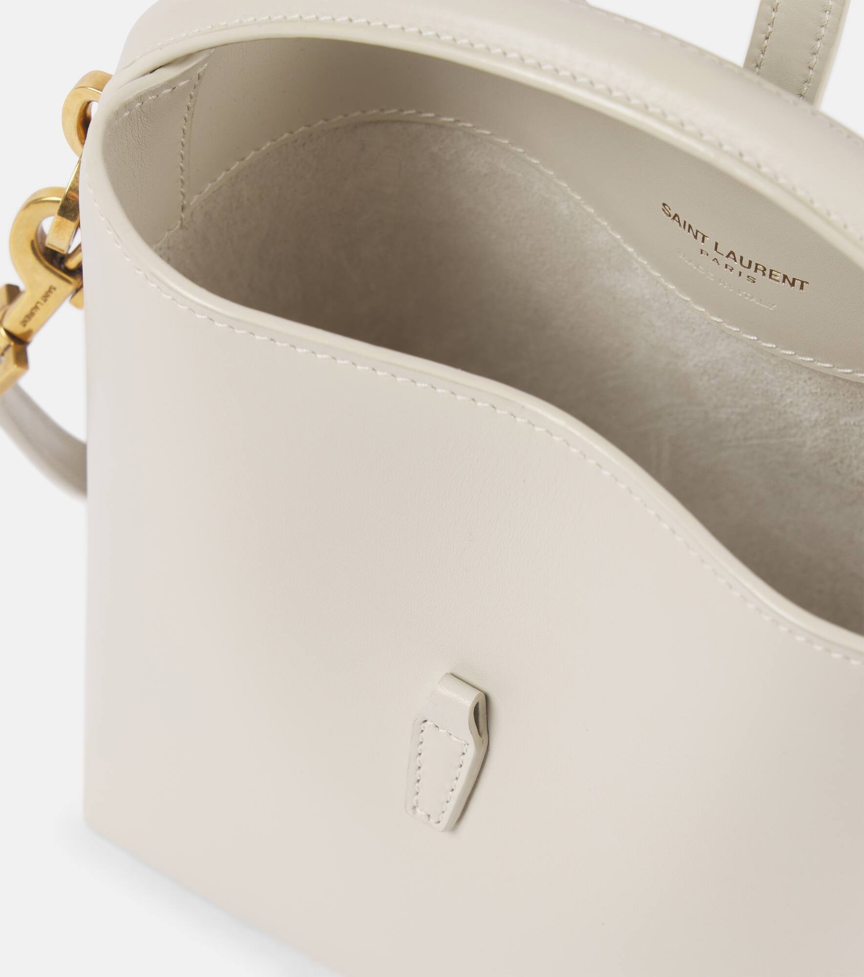Le 37 Mini leather bucket bag - 3