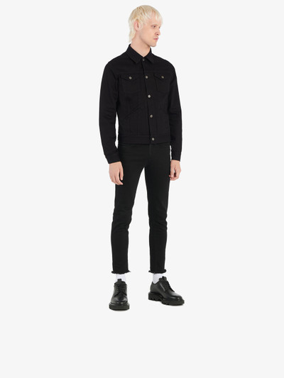 Givenchy Short skinny jeans with raw cuts outlook