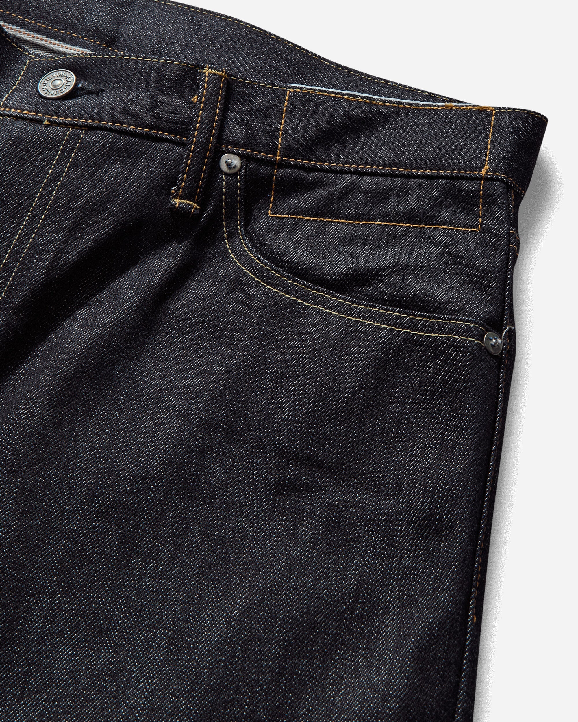 Men's Social Sculpture 05 Unwashed Jeans Indigo - 4