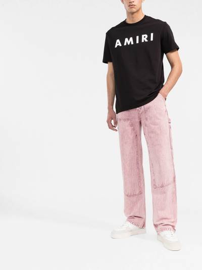 AMIRI logo-print short-sleeve T-shirt outlook