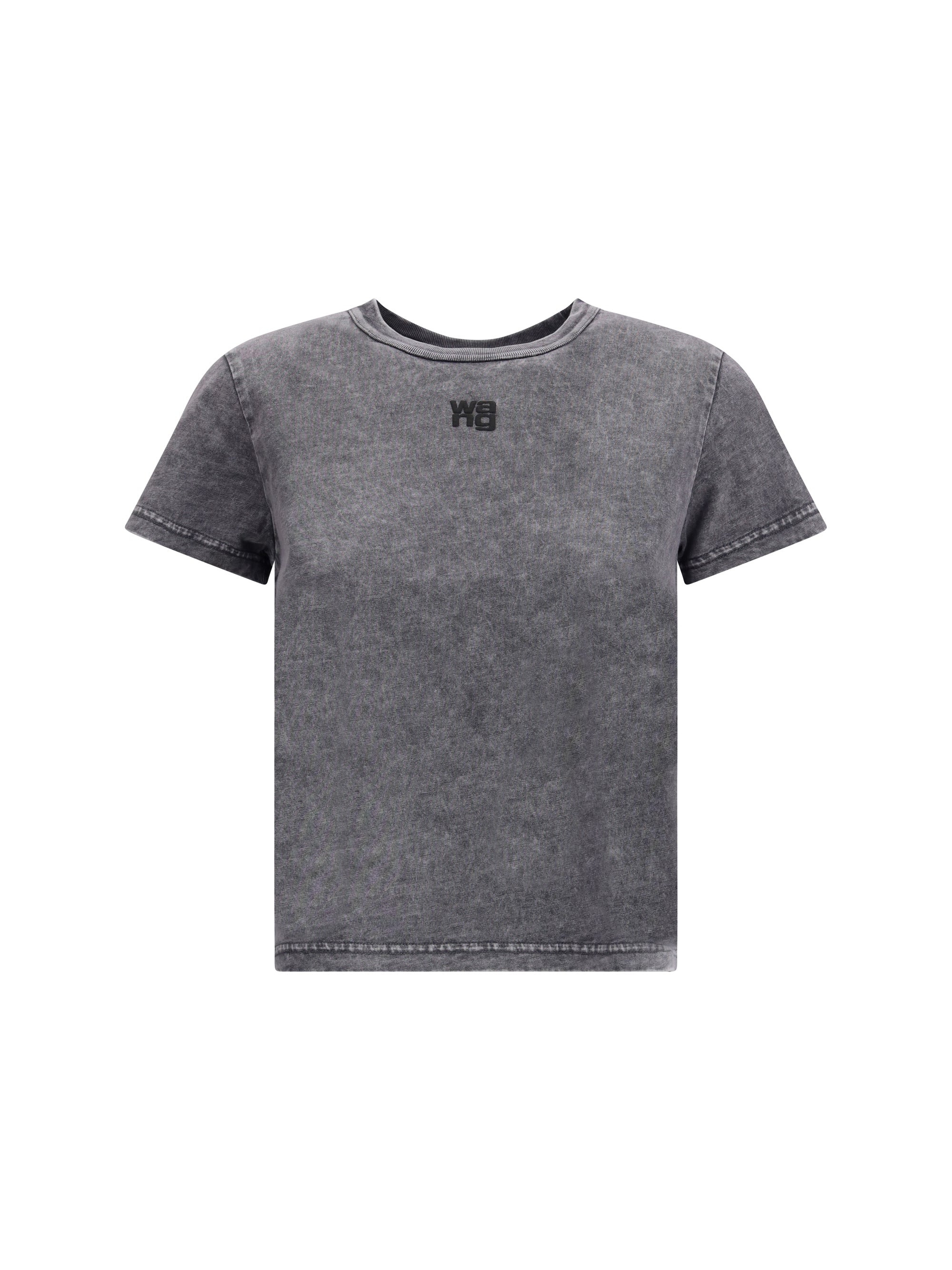 Alexander Wang Women Essential Jsy Shrunken Tee W/Puff Logo - 1