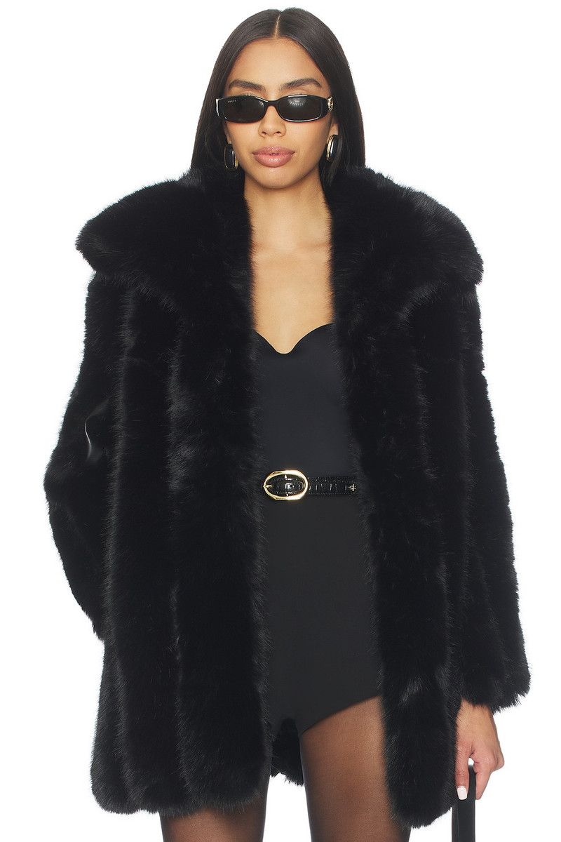 Lux Faux Fur Jacket 1