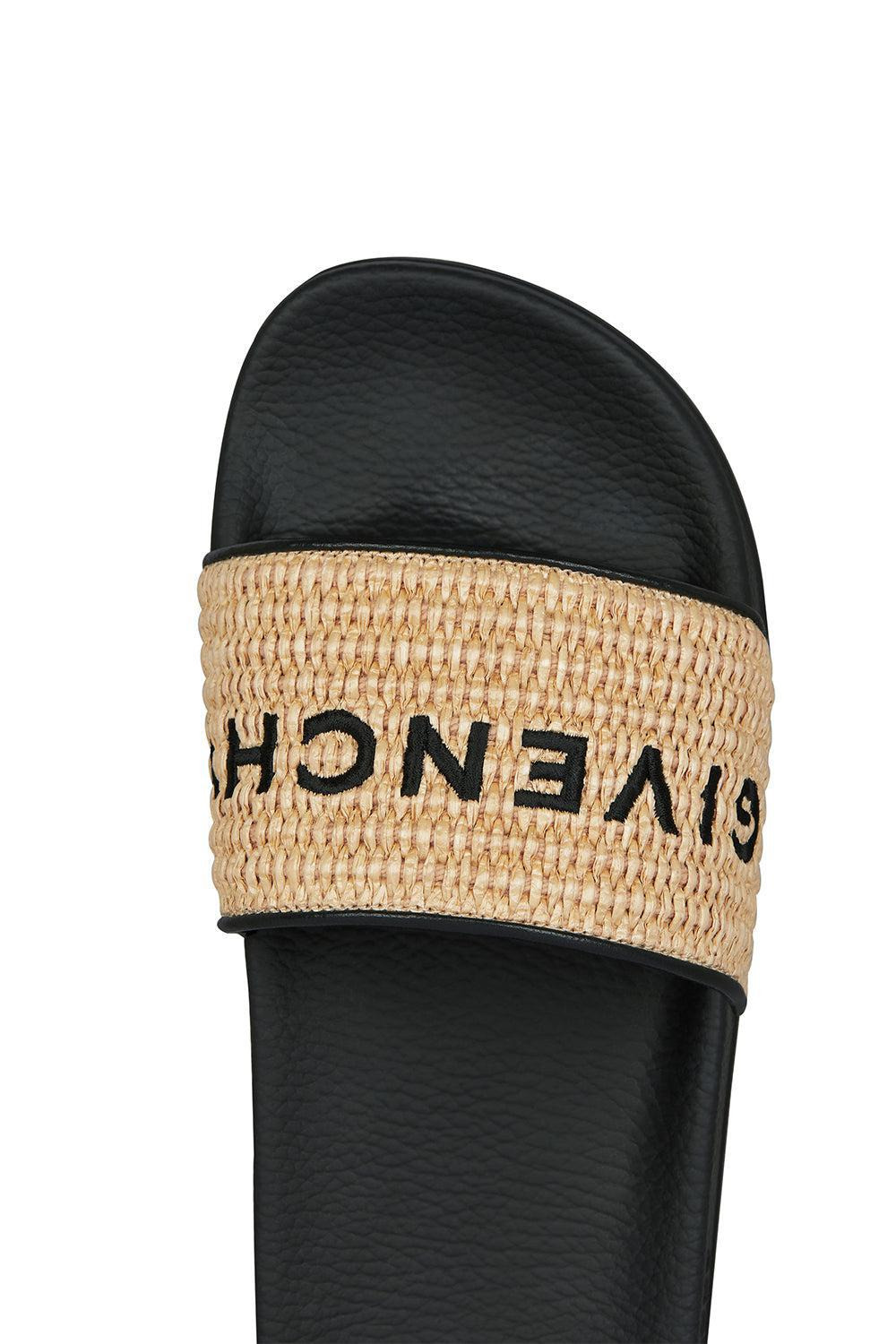 Flat Slides - Raffia - 8