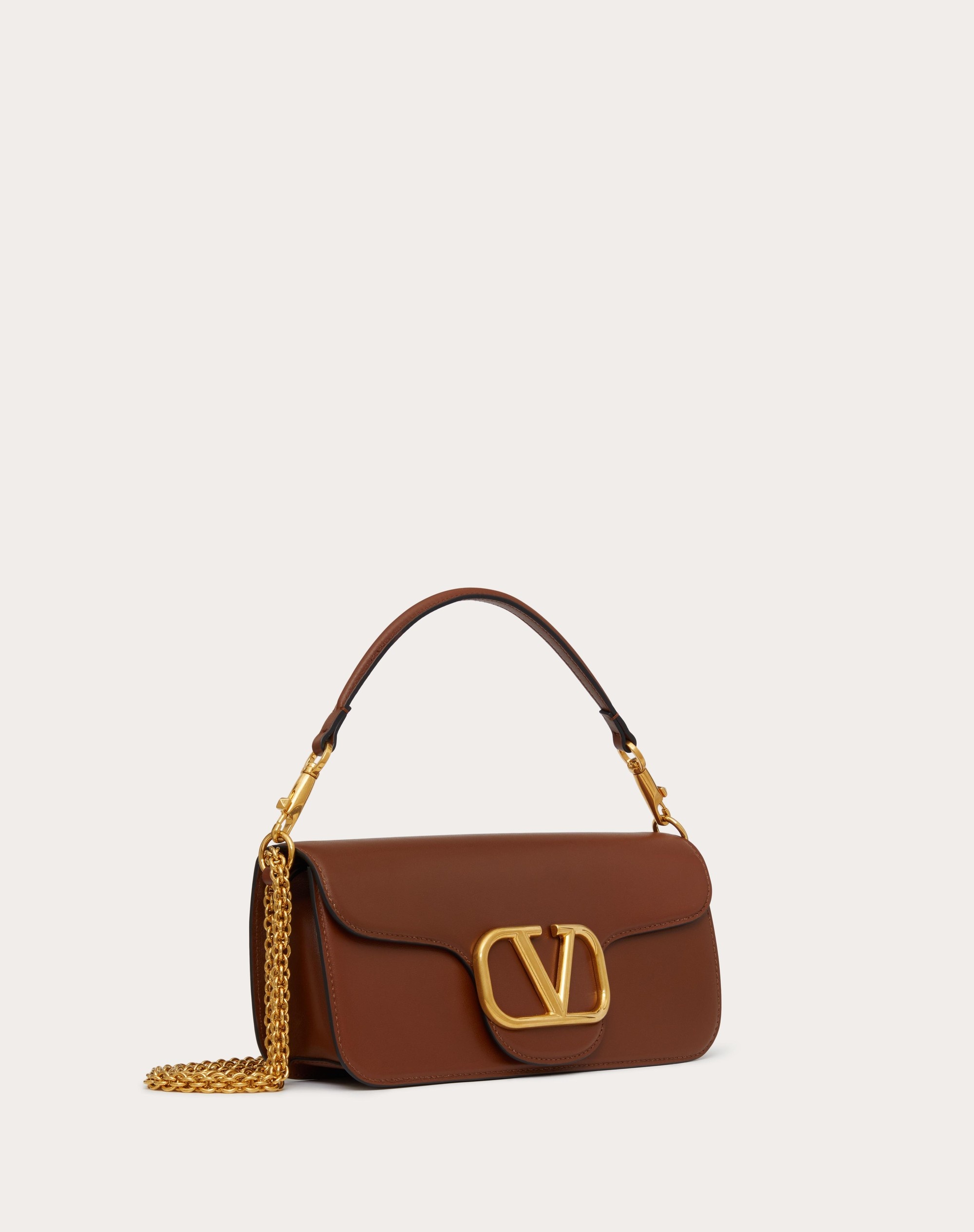 VALENTINO GARAVANI LOCÒ CALFSKIN SHOULDER BAG - 3