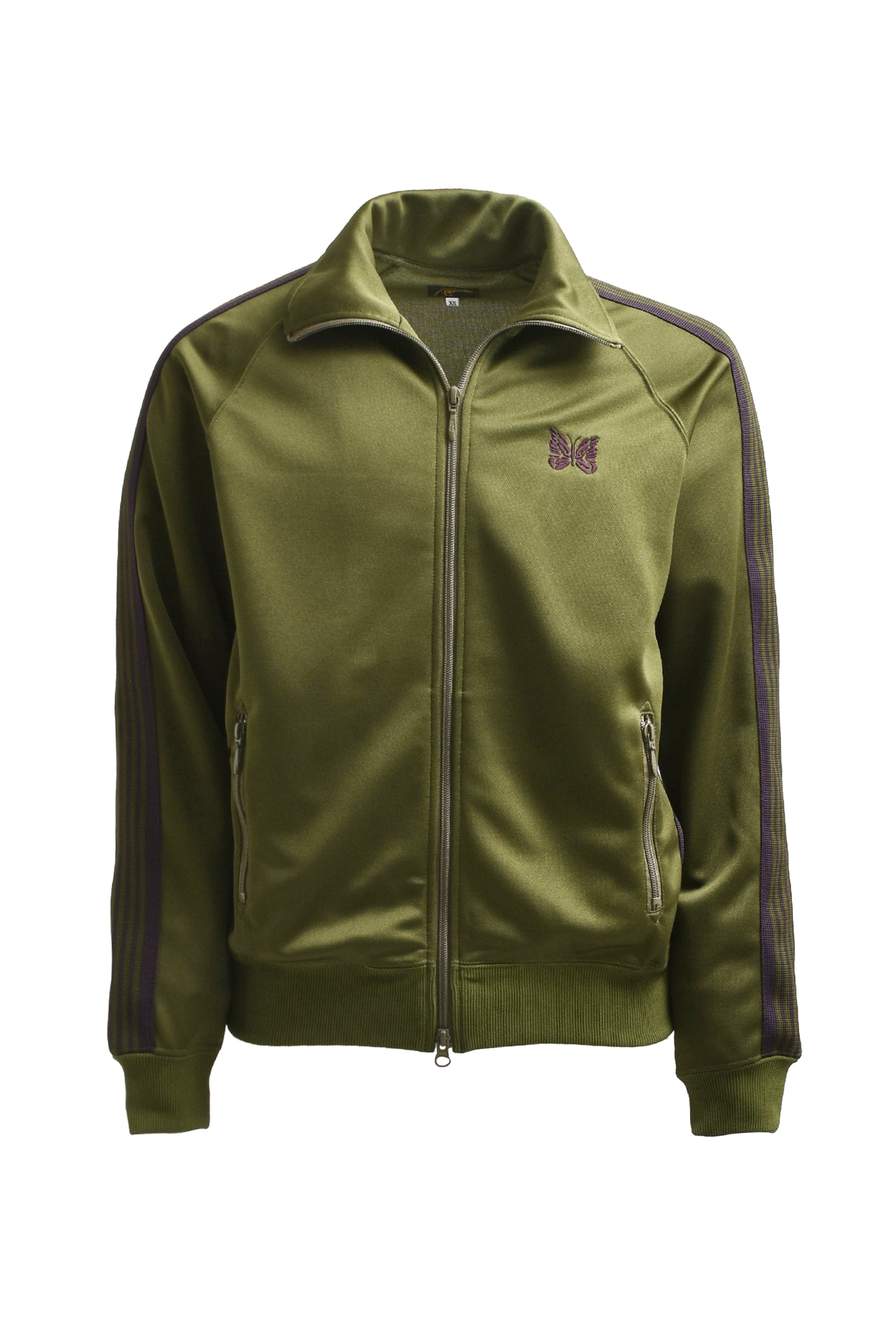 NEEDLES TRACK JACKET - POLY SMOOTH / OLV | nubiantokyo | REVERSIBLE