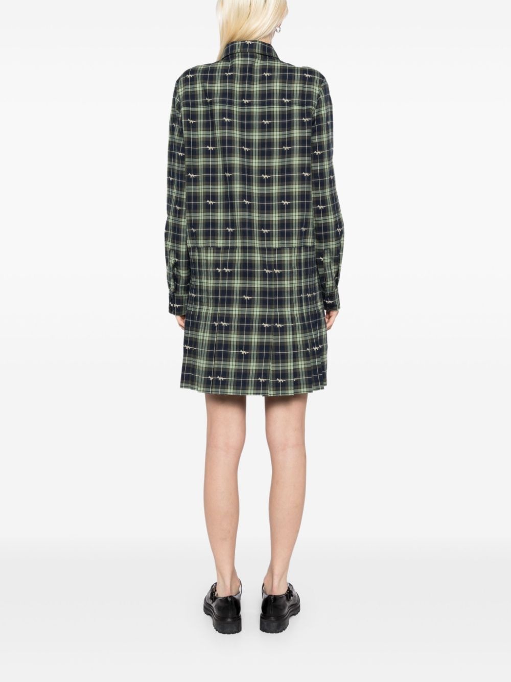 Shrunken shirt dress - 4