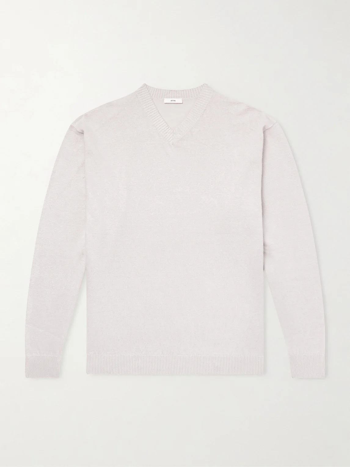 Linen and Cotton-Blend Sweater - 1