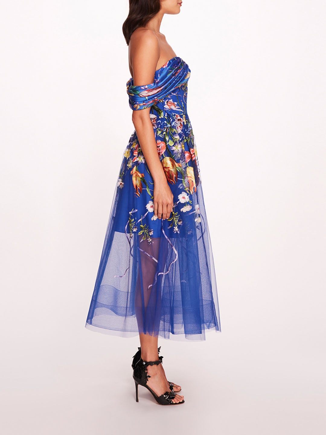 RIBBONS MIDI DRESS - 3