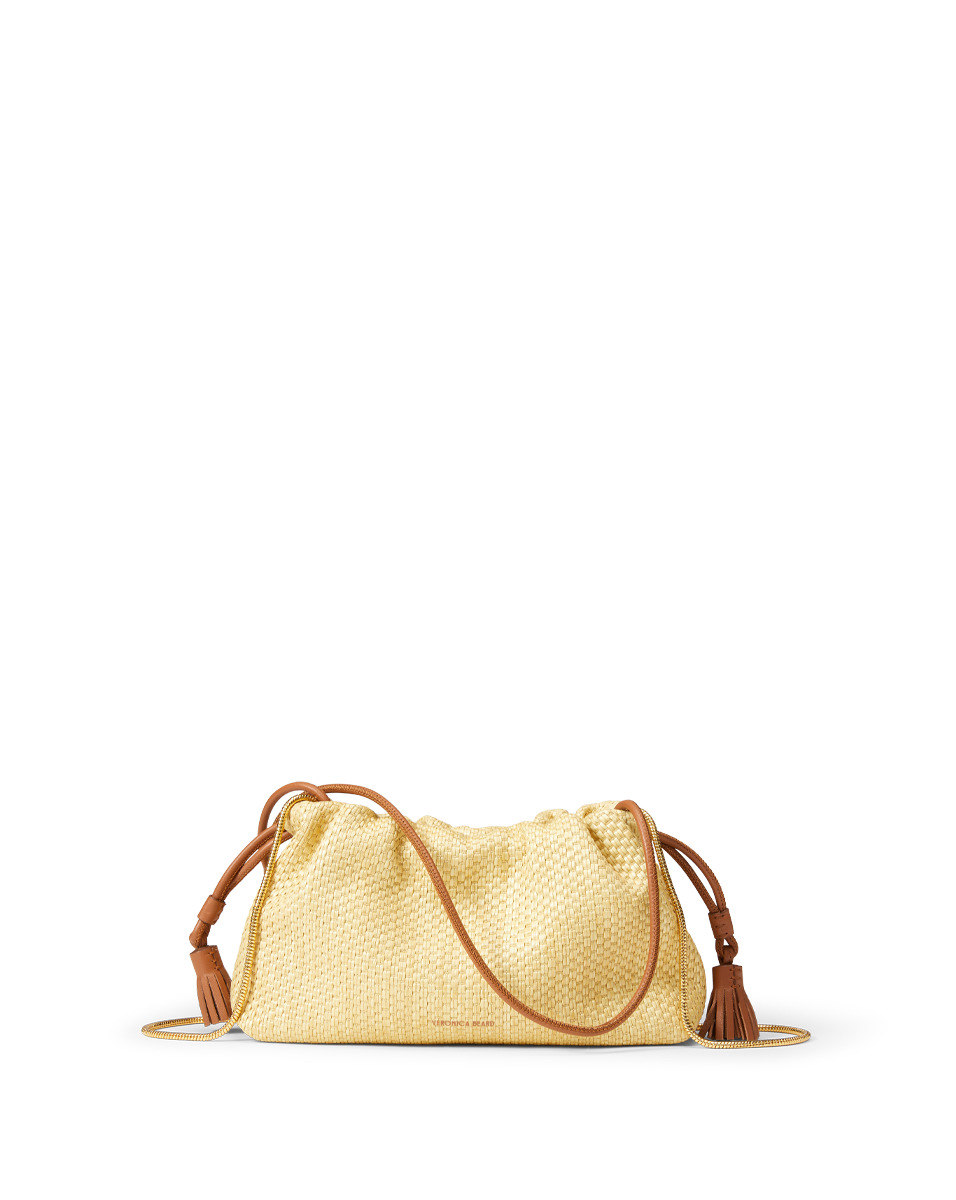 SMALL VERONICA BEARD RAFFIA STASH BAG - 7