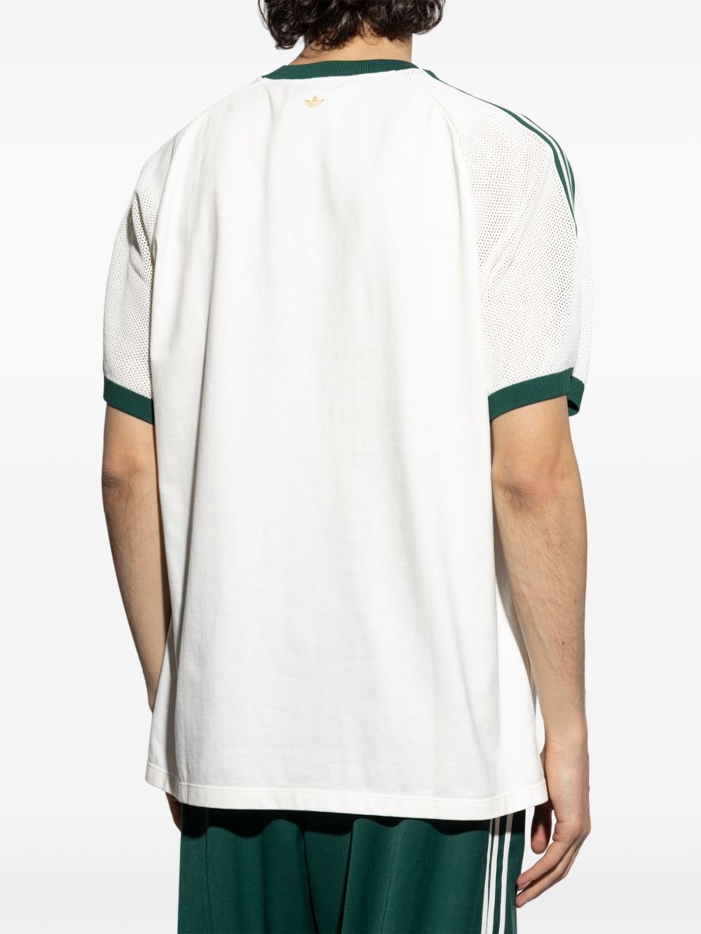 mesh-panel T-shirt - 4