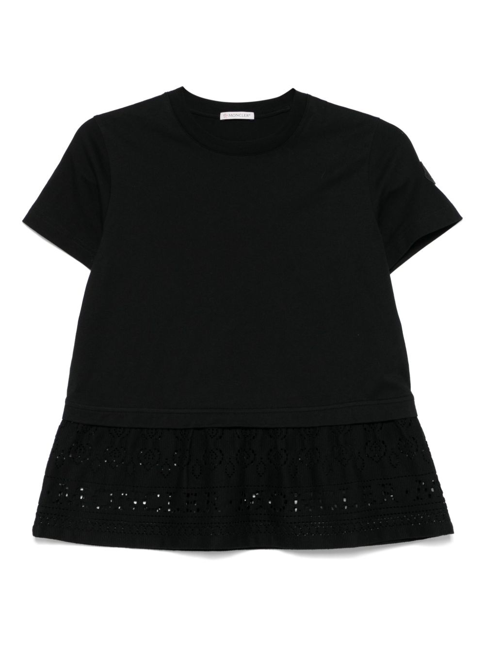 layered-effect T-shirt - 1