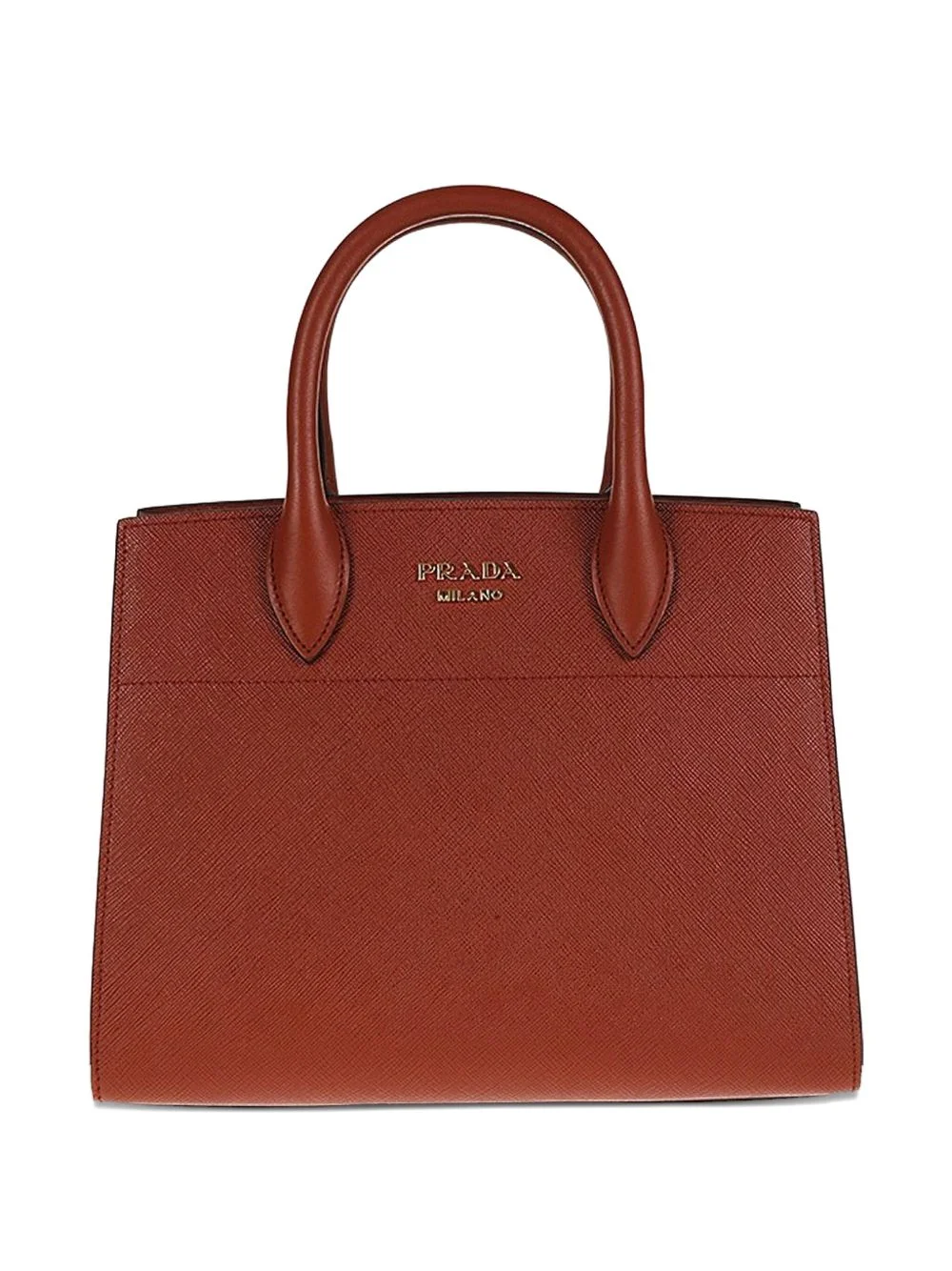 leather tote bag - 1