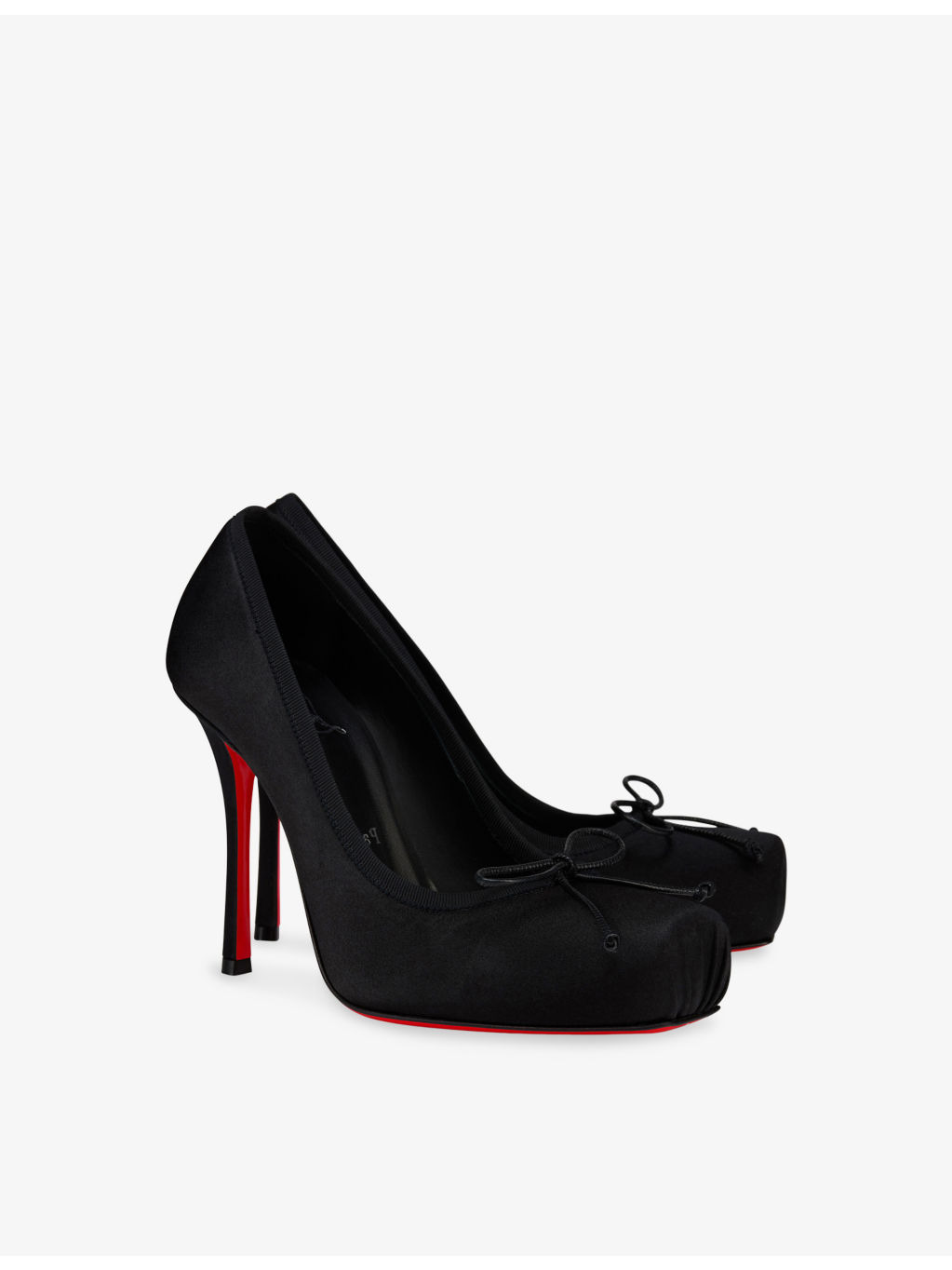 Cassia Nodo 100 Crepe Satin Heels - 4
