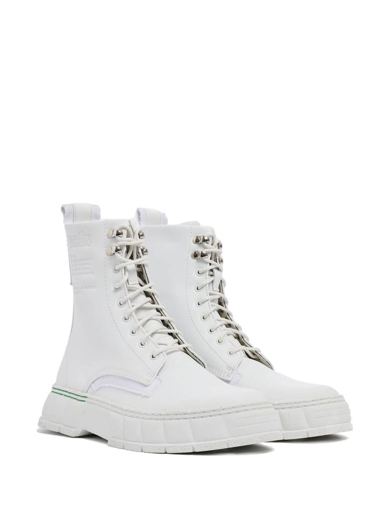 VIRÓN lace-up combat boots outlook