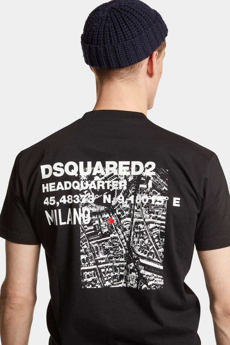CERESIO MAP COOL FIT T-SHIRT 6
