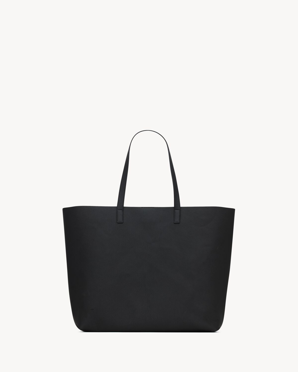 SAINT LAURENT BOLD EAST/WEST SHOPPING BAG IN GRAINED LEATHER