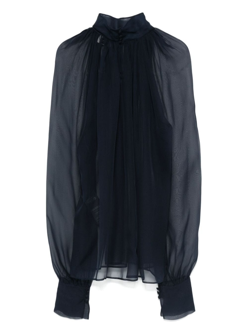 silk blouse - 2