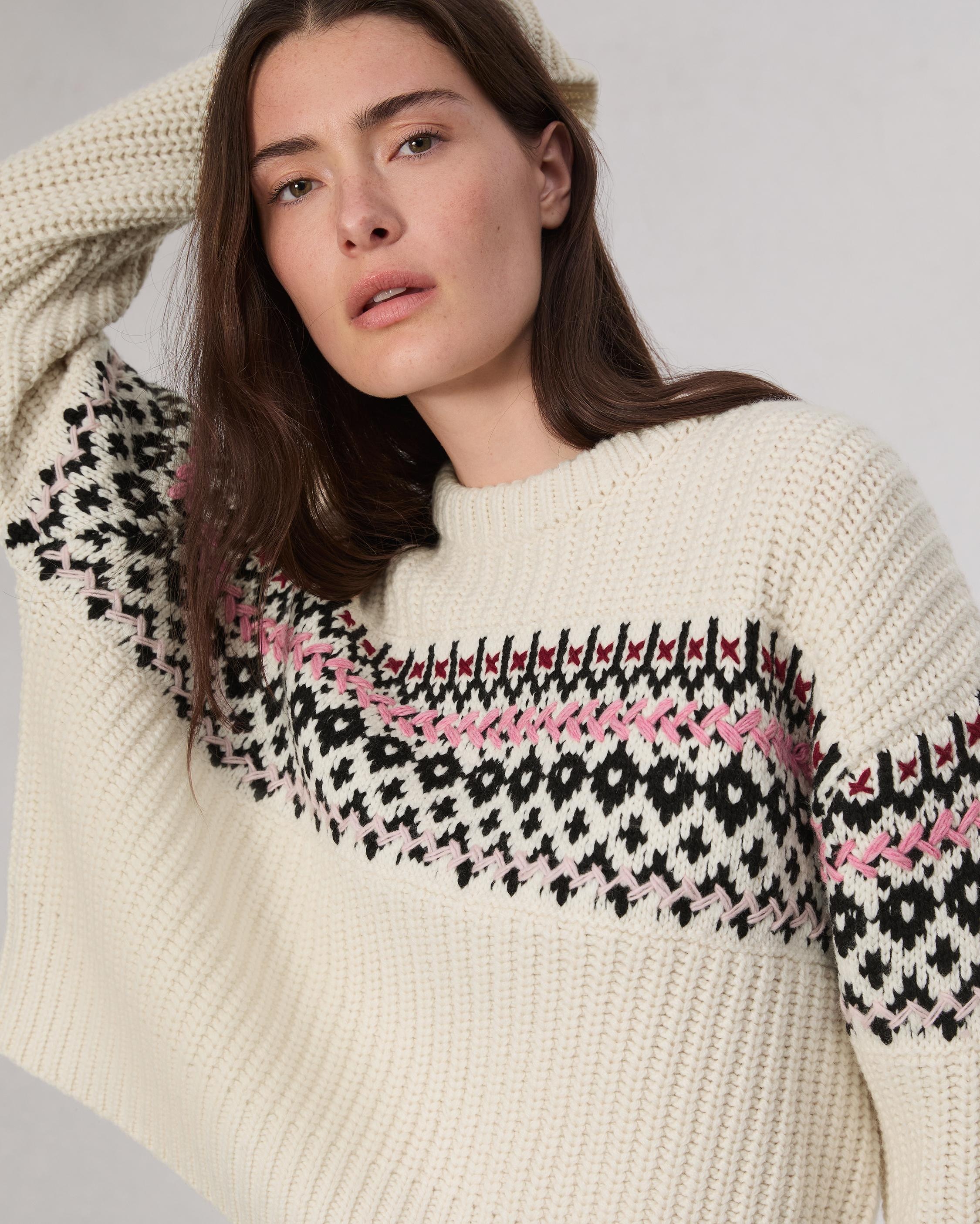 Leigh Fair Isle Sweater - 6