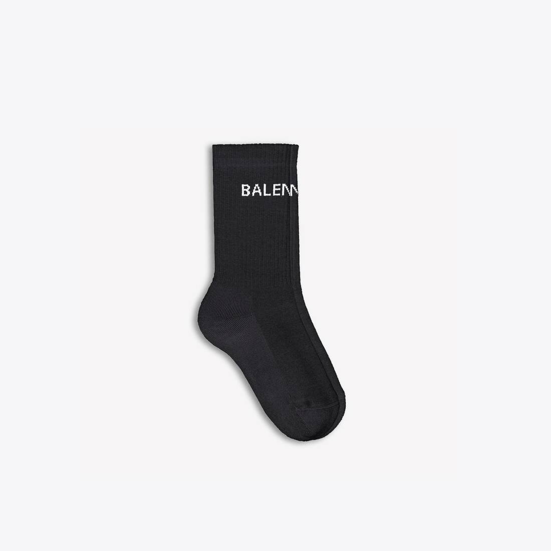 Women's Balenciaga Socks in Black/white - 1