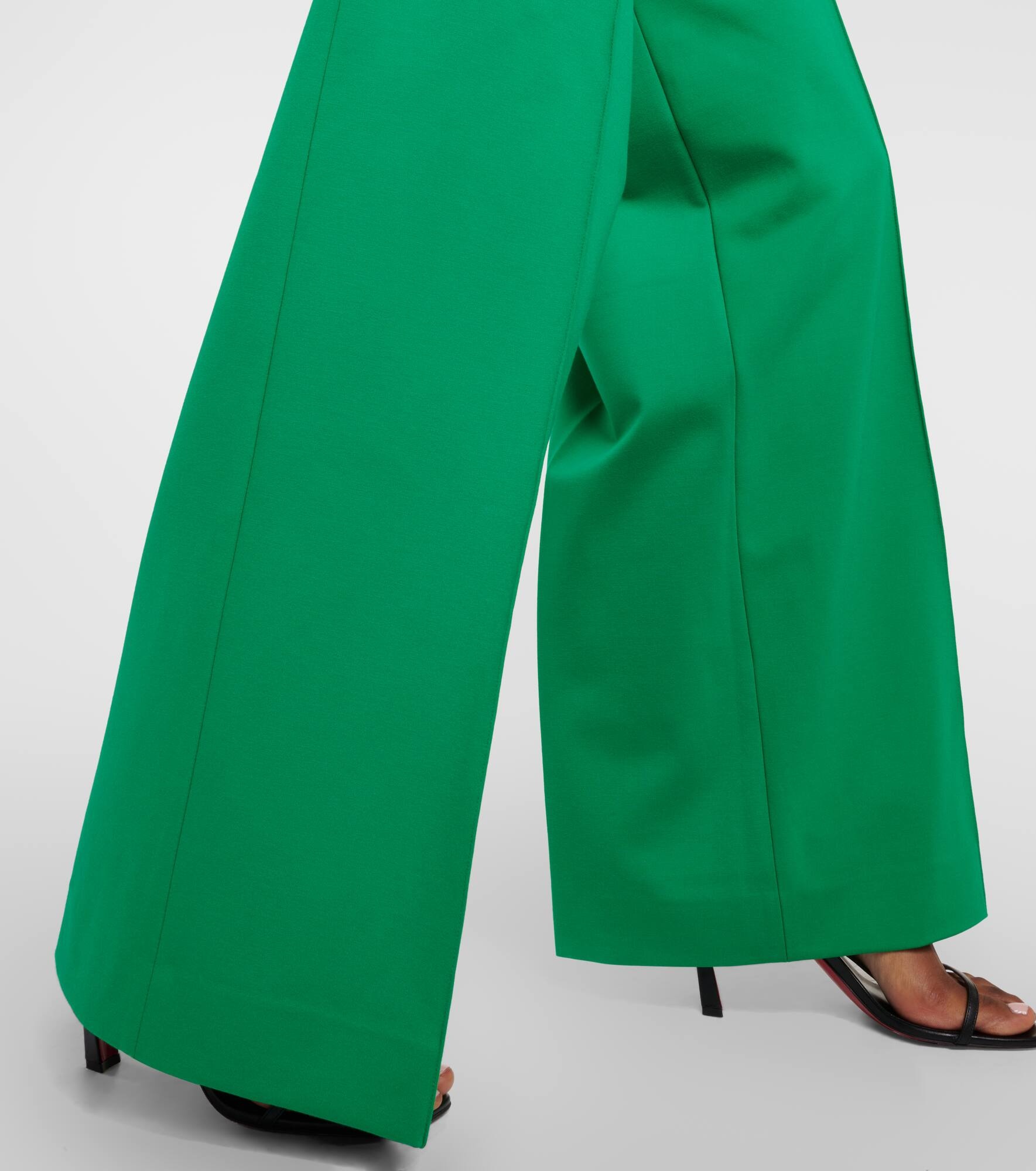 High-rise wide-leg pants - 5