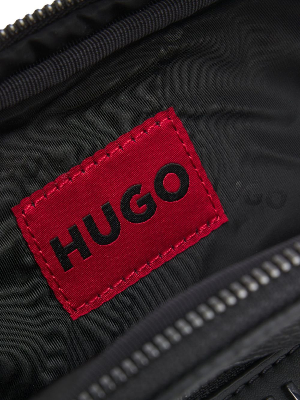 logo-plaque messenger bag - 4
