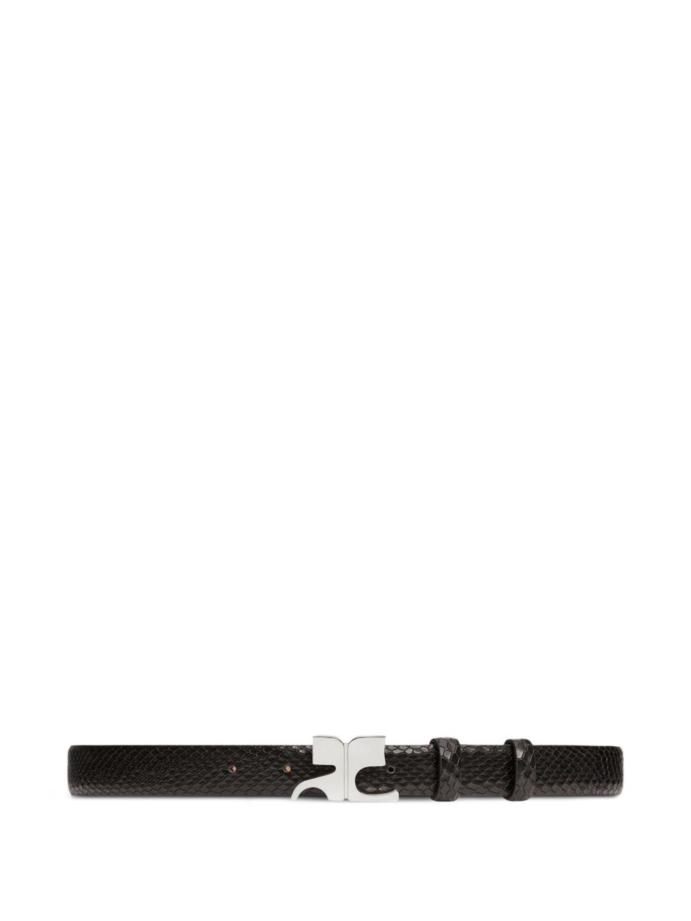 Viper leather belt - 2