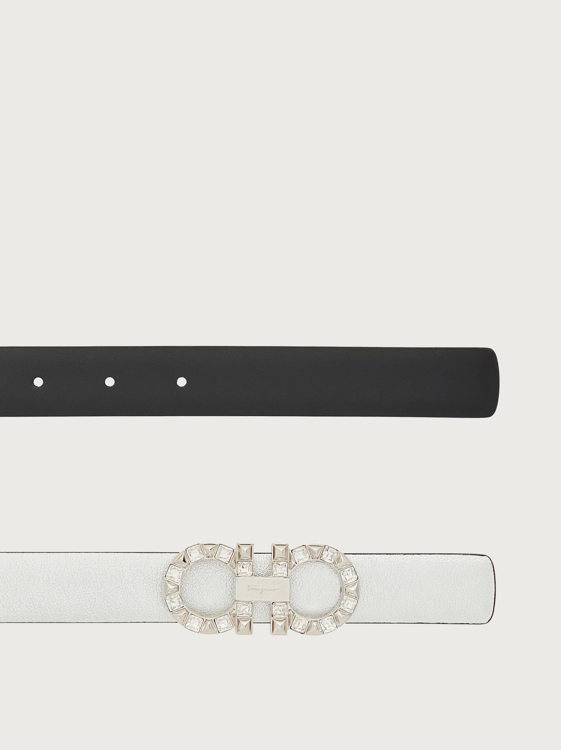 Reversible Gancini belt - 2