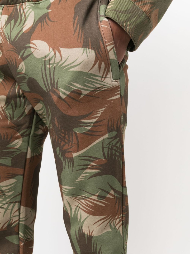 camouflage-print cotton track pants 5