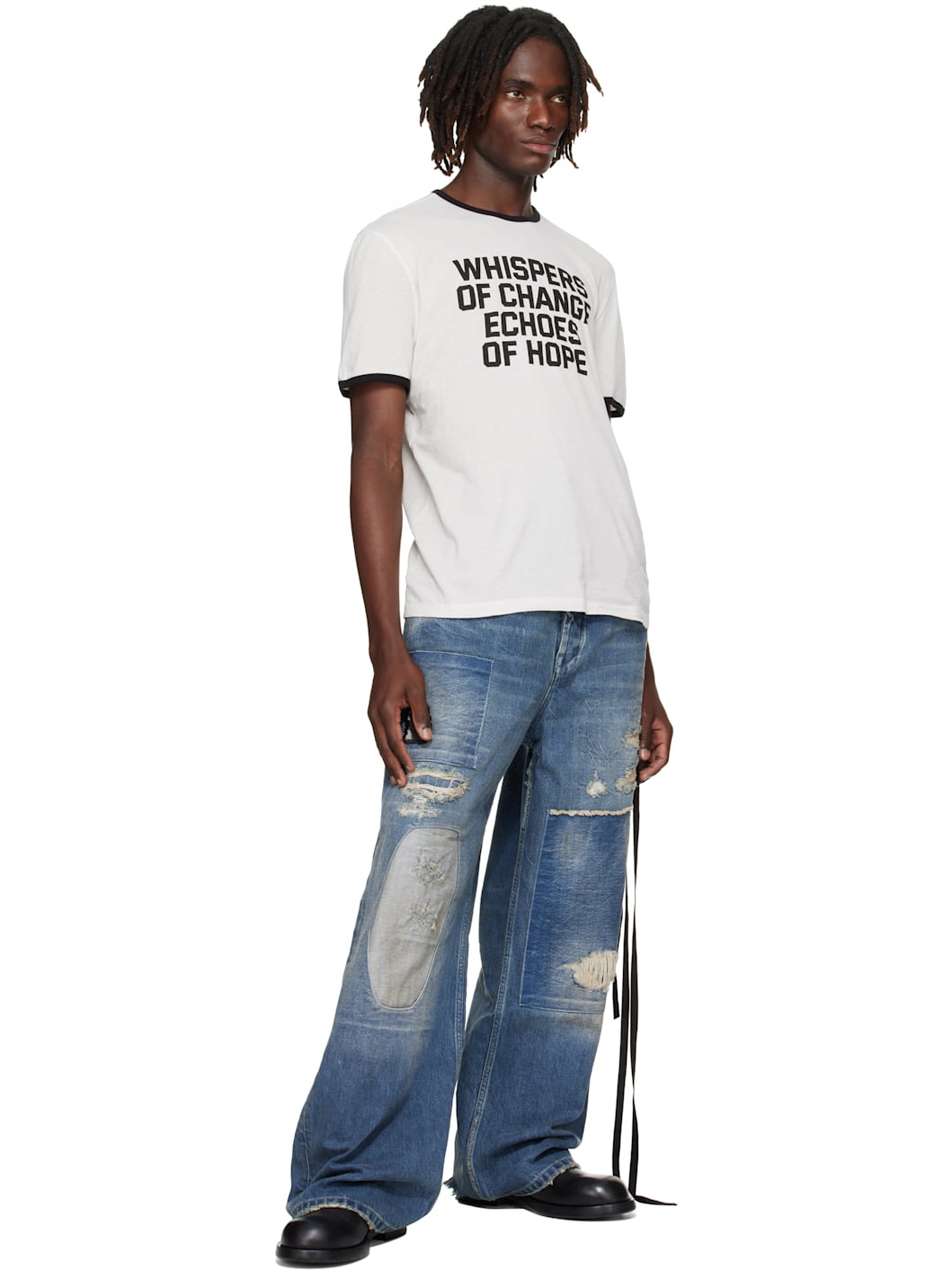 Black & White Save the Children Edition Aimar Standard T-Shirt - 4