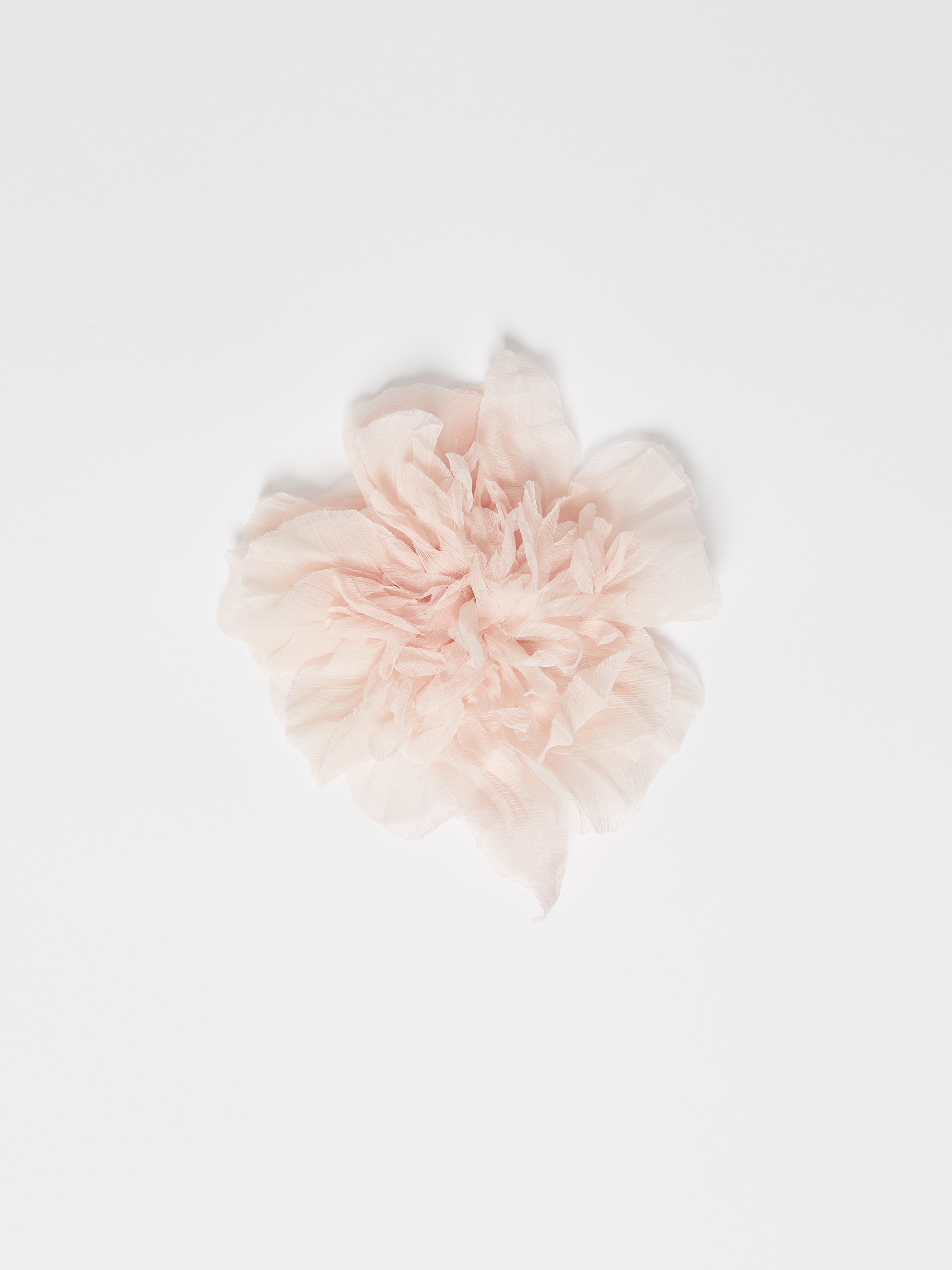 LUISA Crepon flower brooch - 1