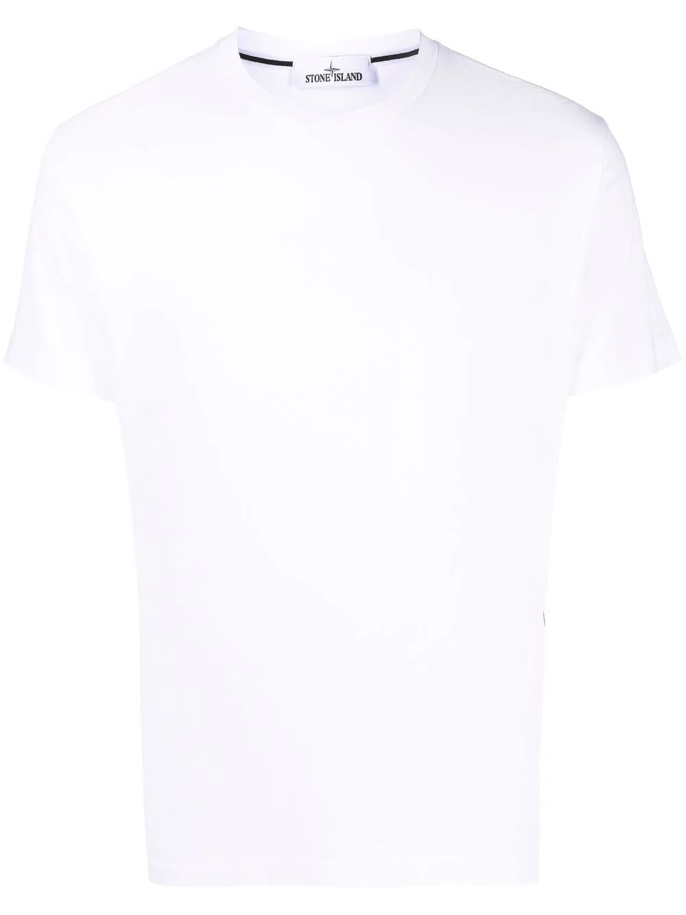 logo-print round-neck T-shirt - 1