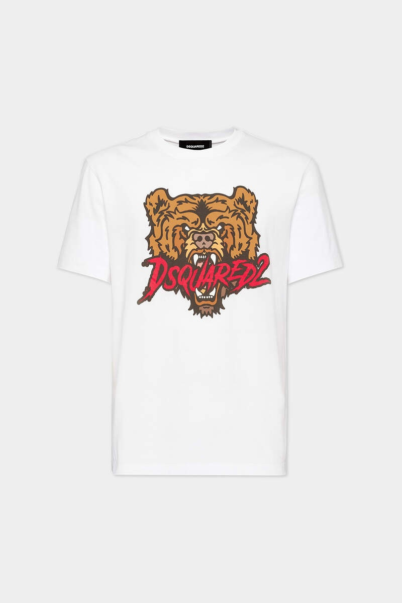 BEAR WHITE COOL FIT T-SHIRT 1