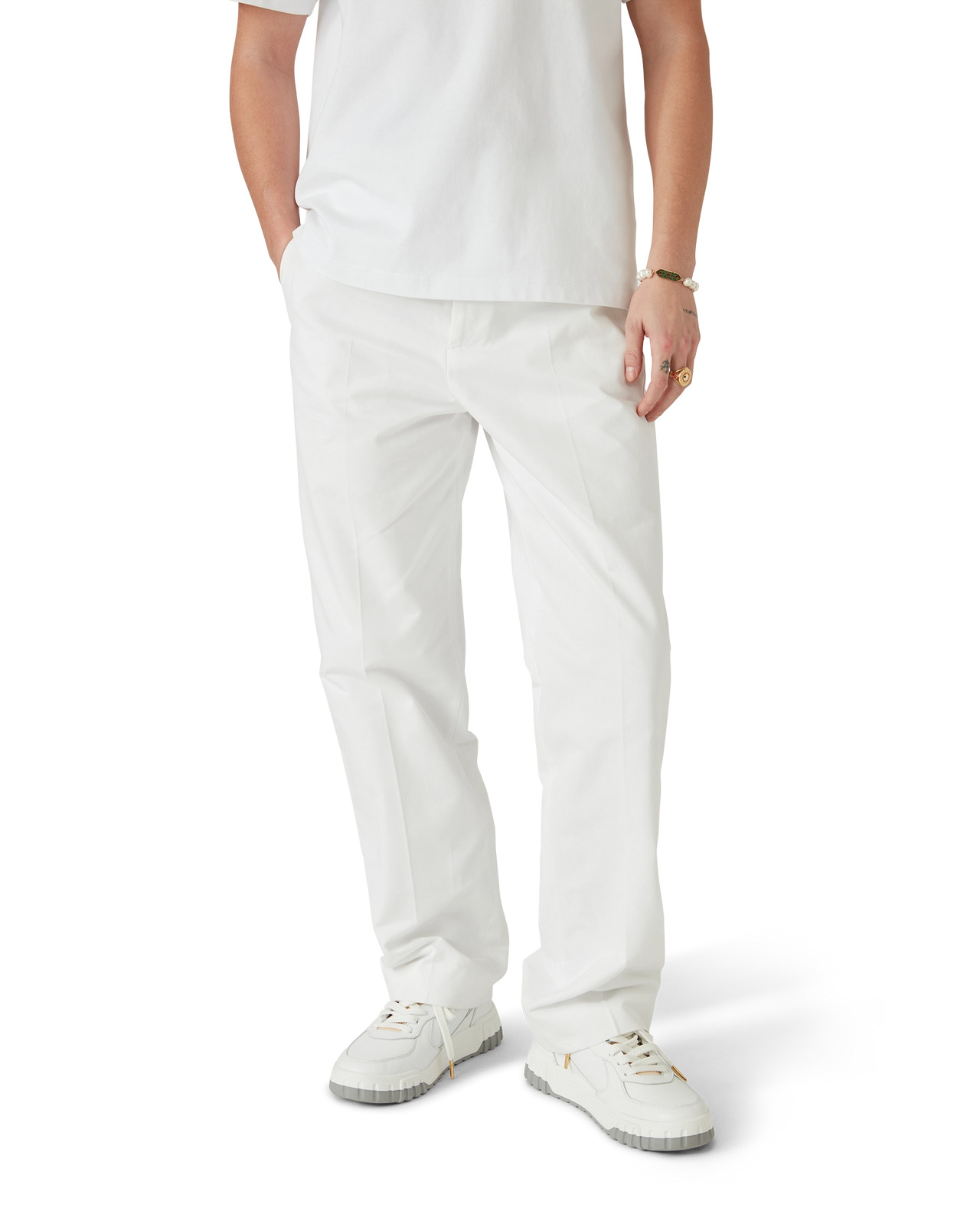 Tailored Chino Trousers | Casablanca Paris - 4
