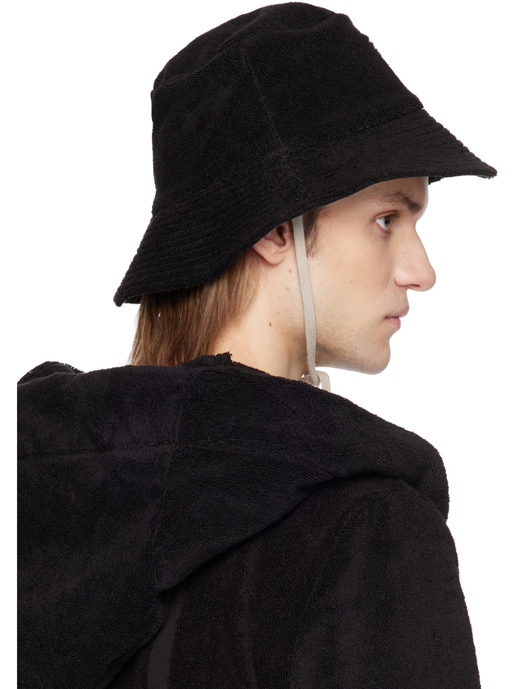 Black Beach Bucket Hat - 3