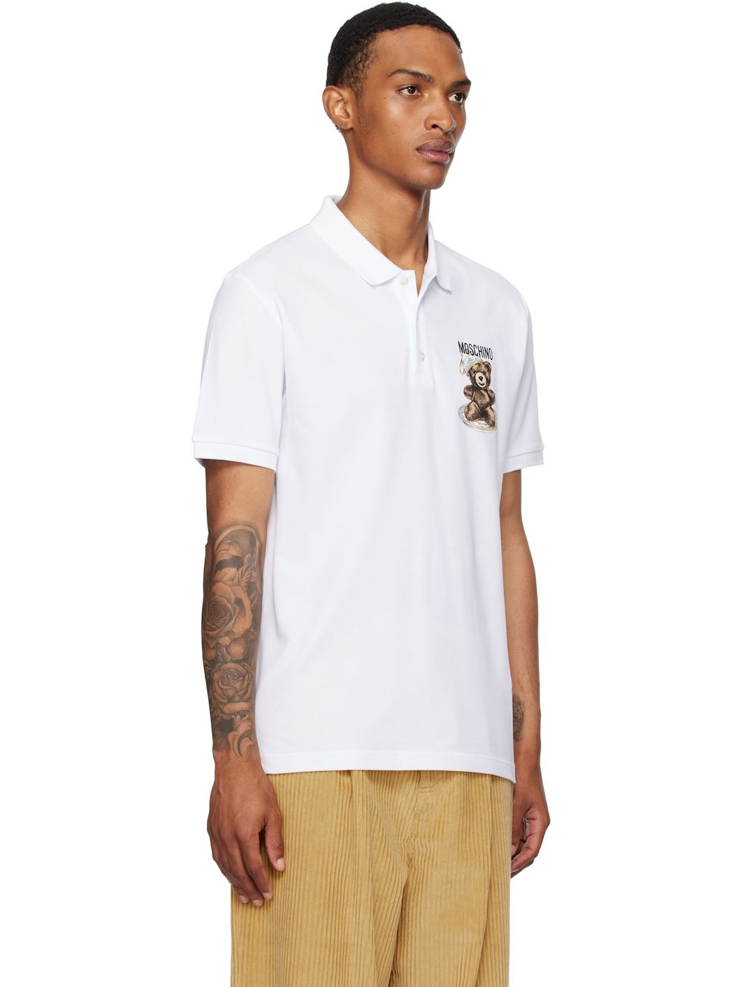 White Teddy Polo - 2