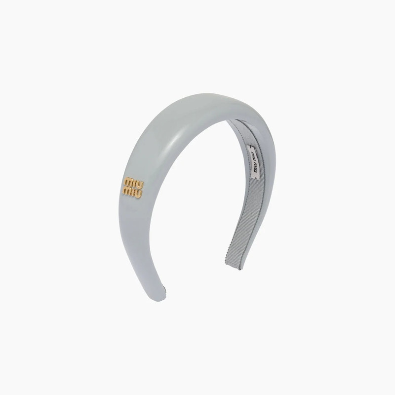 Patent leather headband 1