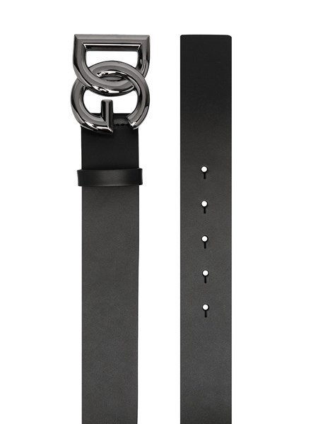 Dolce & Gabbana Crossover DG Logo Buckle Belt