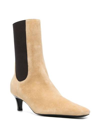 Totême square-toe ankle boots outlook