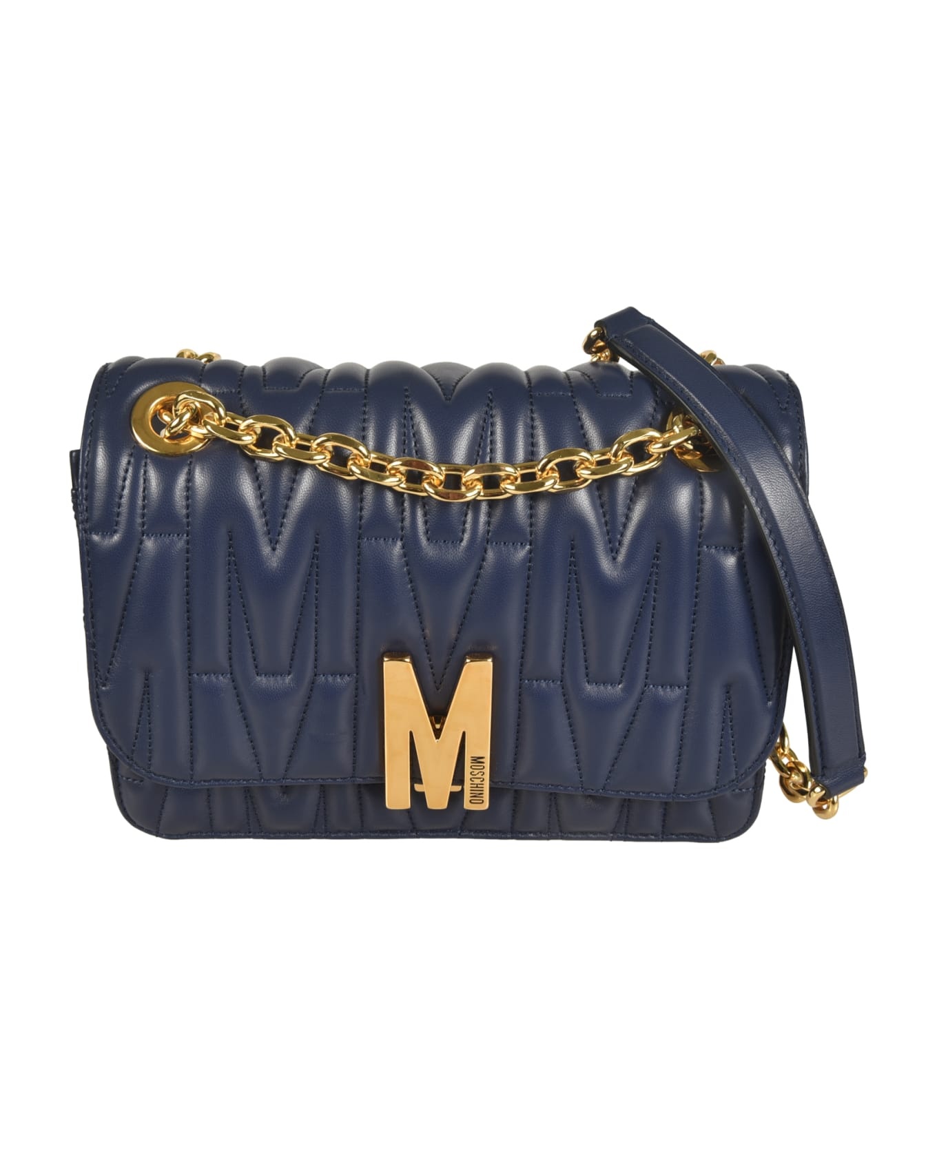 Logo Quilted Shoulder Bag - 1