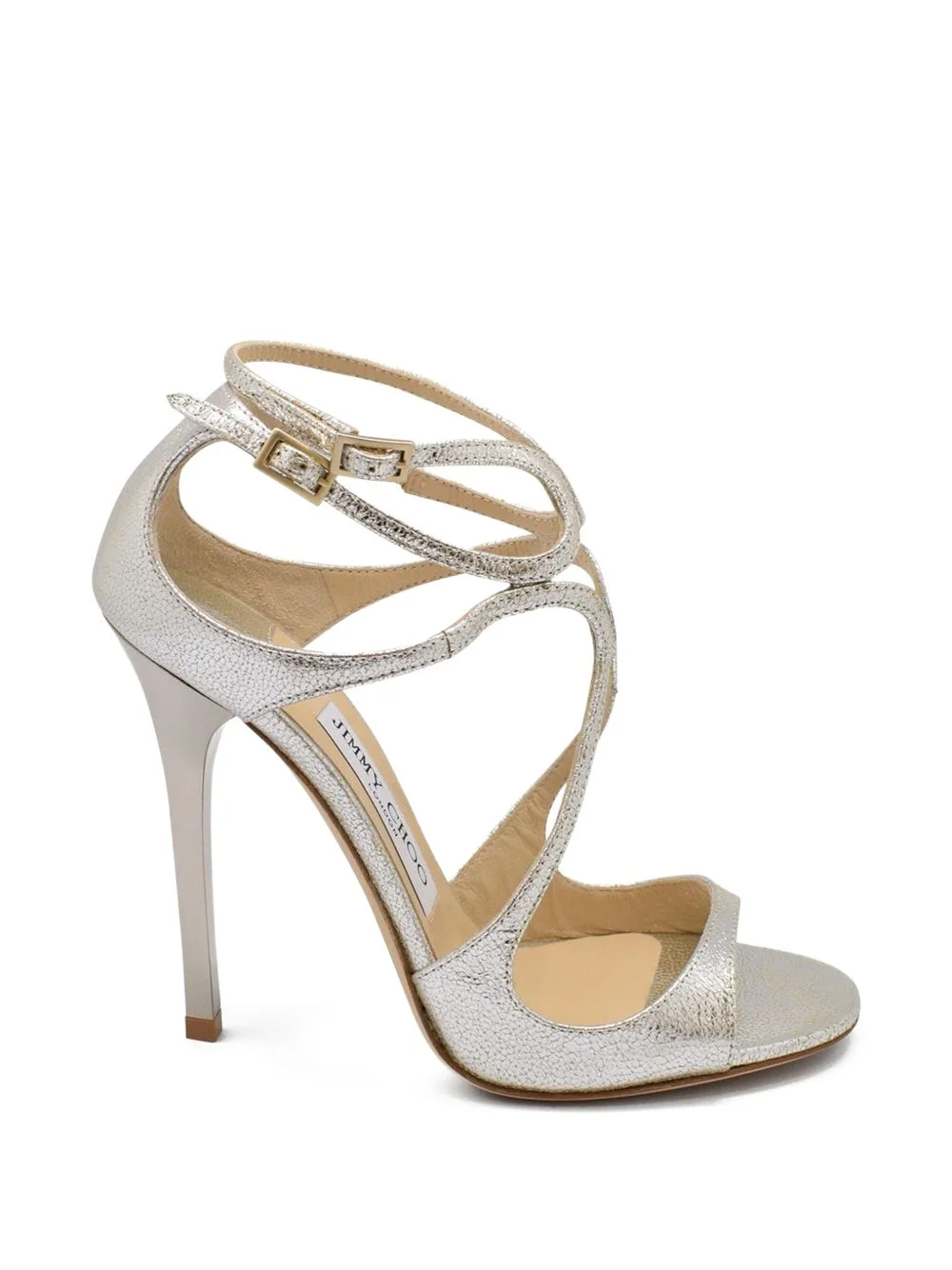 buckled strap lance sandals - 1
