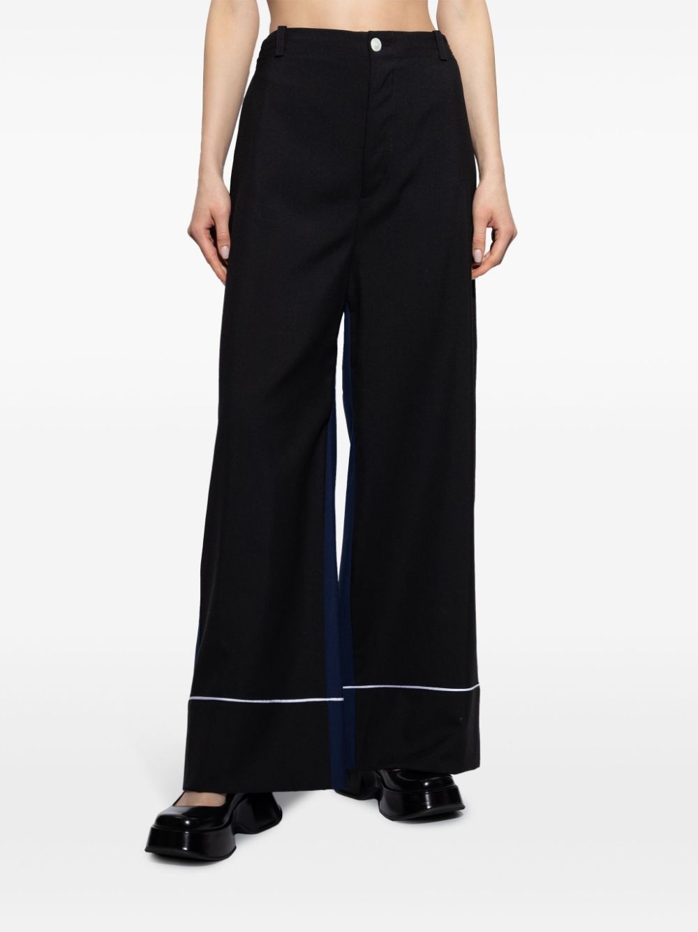 virgin wool trousers - 3
