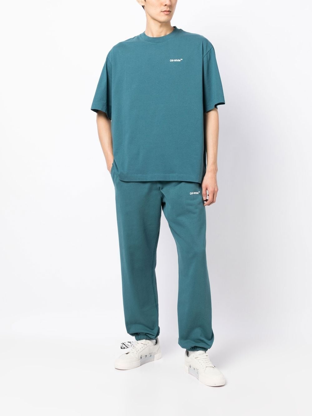 Chain Arrows-print track pants - 2