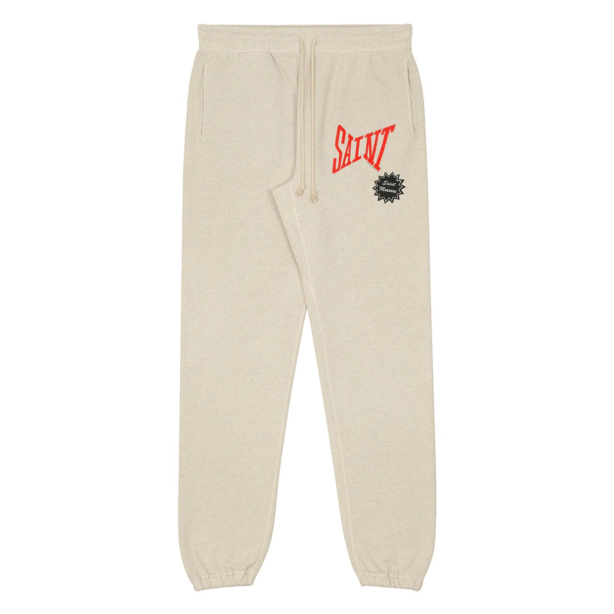 SAINT LOGO SWEATPANTS (GREY) - 1