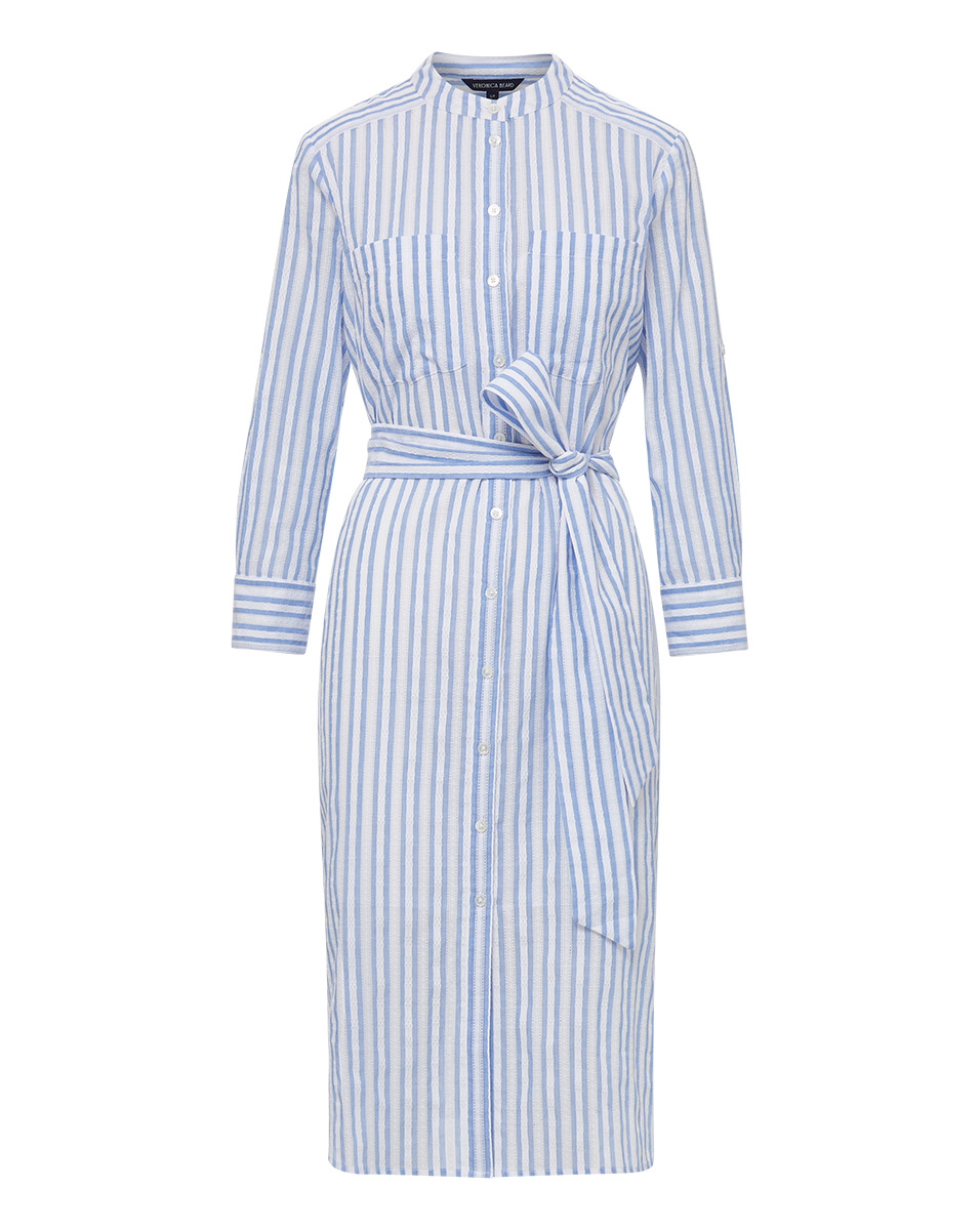 BIANCA COTTON SHIRTDRESS - 1