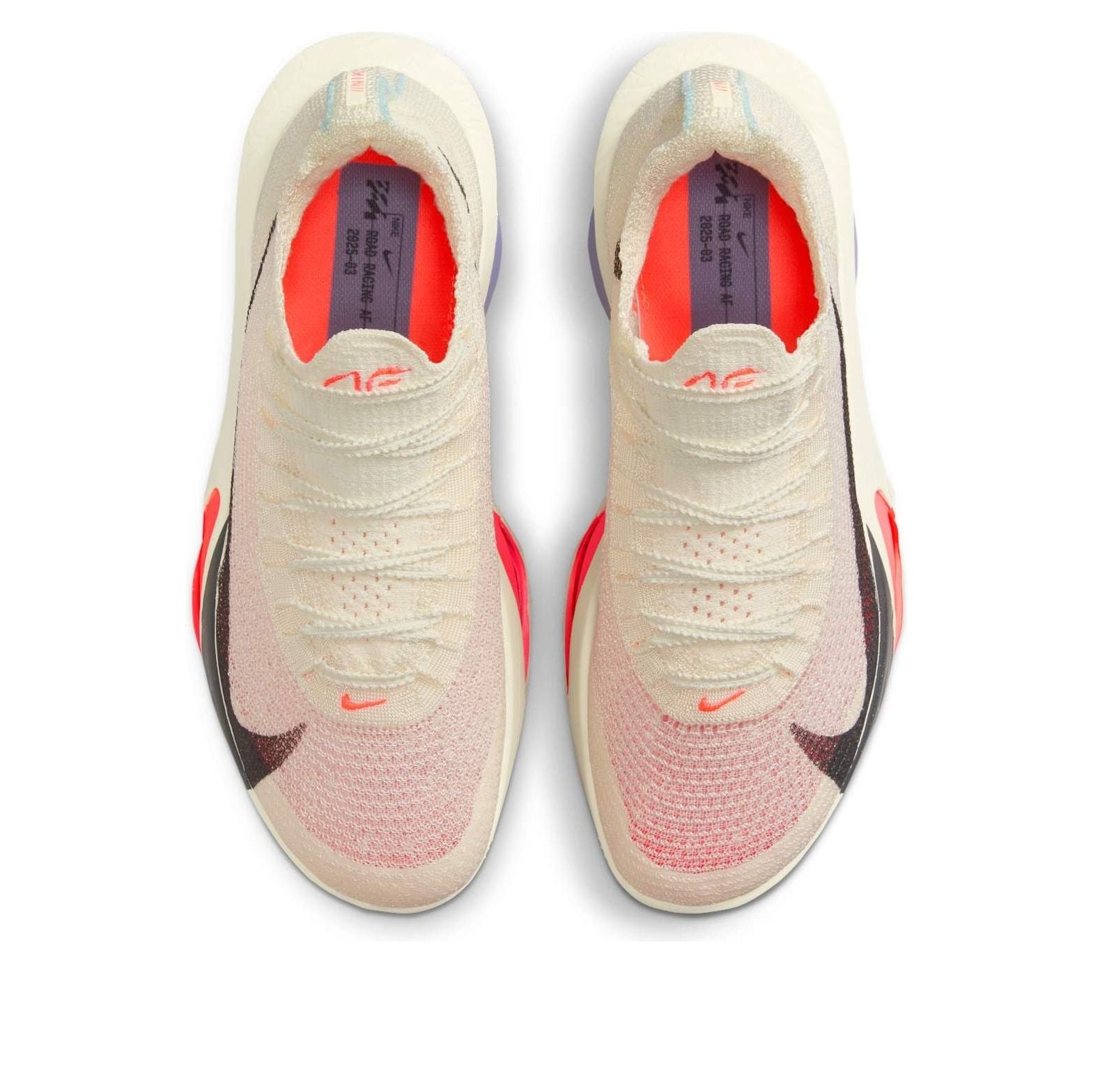 (WMNS) Nike Air Zoom Alphafly NEXT% 3 'Coconut Milk Off Noir Dusty Amethyst Hot Lava' FD8315-101 - 4